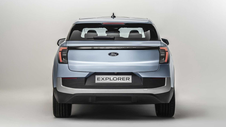 este é novo ford explorer elétrico, revelado em fotos oficiais
