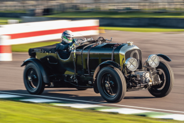 Bentley Blower Car Zero regressa às pistas 93 anos depois