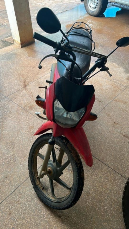 pm recupera motocicleta furtada na zona rural de cujubim