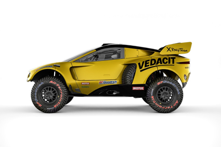 x rally team estreia supercarro de rally: prodrive hunter t1+
