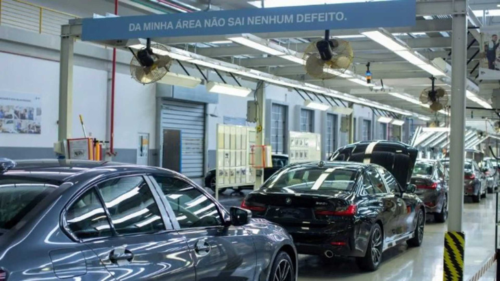 no brasil, bmw tem capacidade de produzir 650 carros só com energia solar
