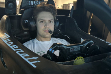Drugovich participa de teste de novatos da Fórmula E com a Maserati