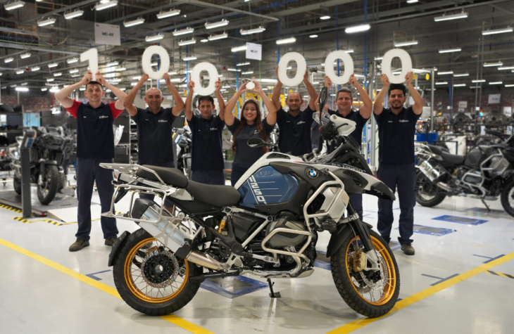 bmw motorrad celebra 100 mil motos produzidas no brasil