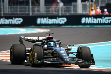 Russell minimiza TL2 e traça meta para Mercedes em Miami: bater Ferrari e Aston Martin