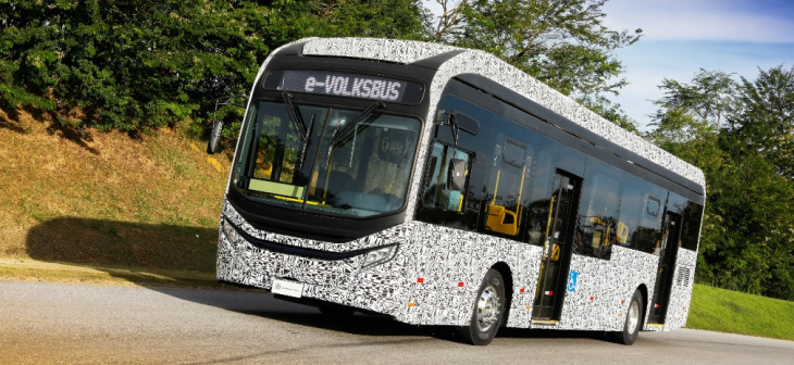 volkswagen inicia testes de ônibus elétrico no brasil
