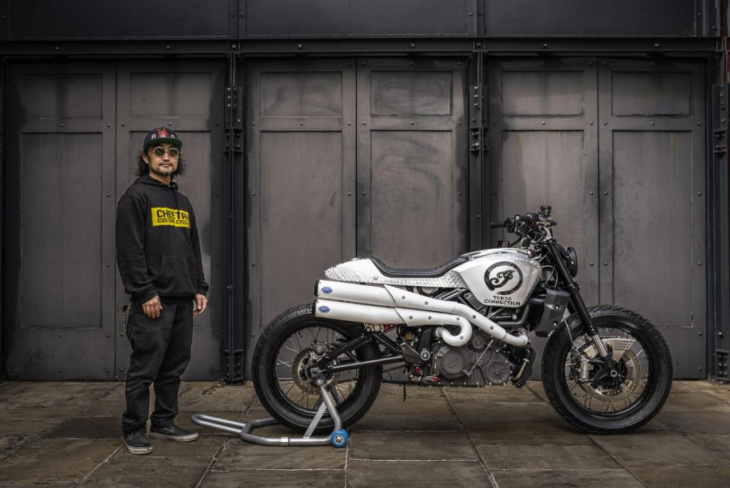 indian ftr “tokyo connection” revelada no bike shed moto show