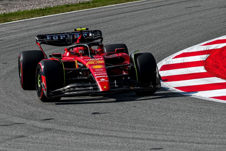 sainz aprova segundo lugar no grid em classificação difícil na espanha