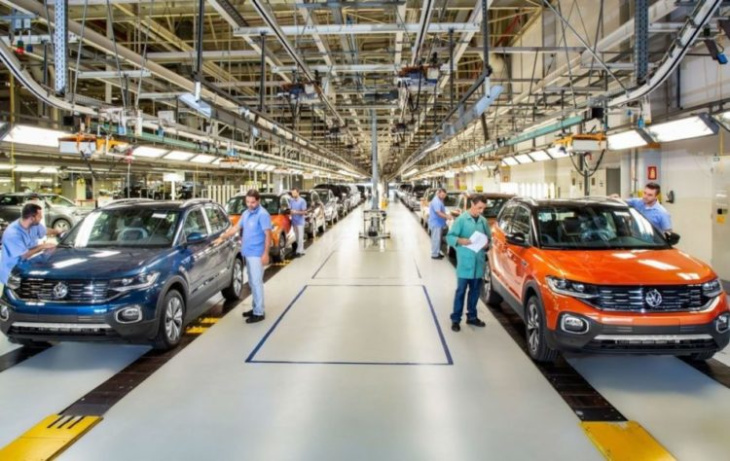 indústria automotiva aumenta produção após fábricas paralisadas, diz anfavea