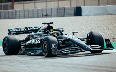 Ferrari e Mercedes combinam para 617 voltas em teste dos novos pneus em Barcelona