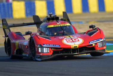 Ferrari puxa fila na 1ª fase da classificação em Le Mans. Fittipaldi lidera na LMP2