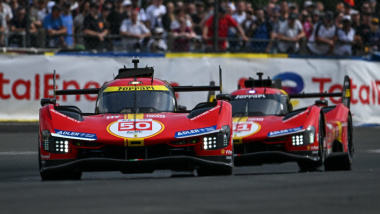 Fuoco põe Ferrari na liderança em Le Mans após três horas tumultuadas. Chuva aparece