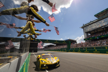 Catsburg festeja “ótimo ritmo” após “insana” recuperação do Corvette #33 em Le Mans