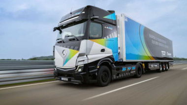 Caminhão elétrico da Mercedes com 500 km de autonomia chegará em outubro