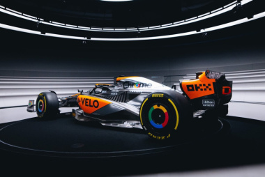 F1: McLaren divulga pintura cromada retrô para GP da Inglaterra