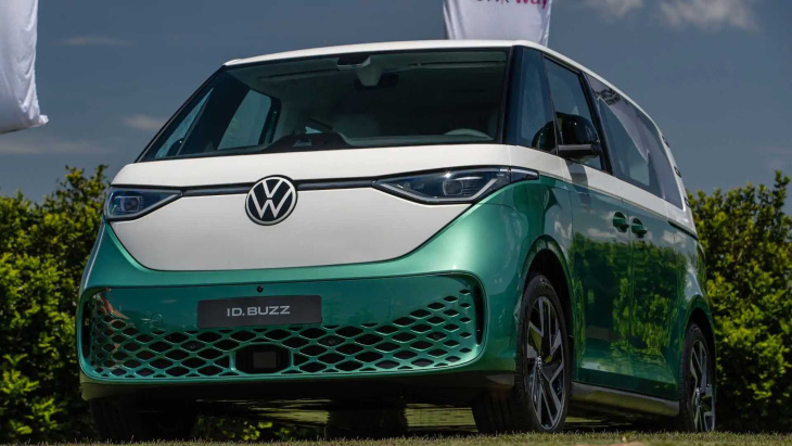 kombi elétrica, volkswagen id.buzz será lançada no brasil em 2023