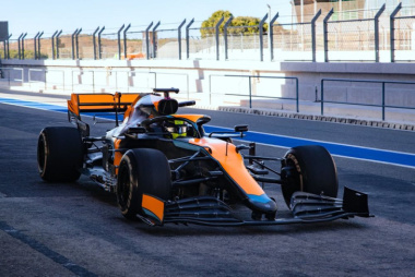 F1: Mick Schumacher completa teste com McLaren em Portimão