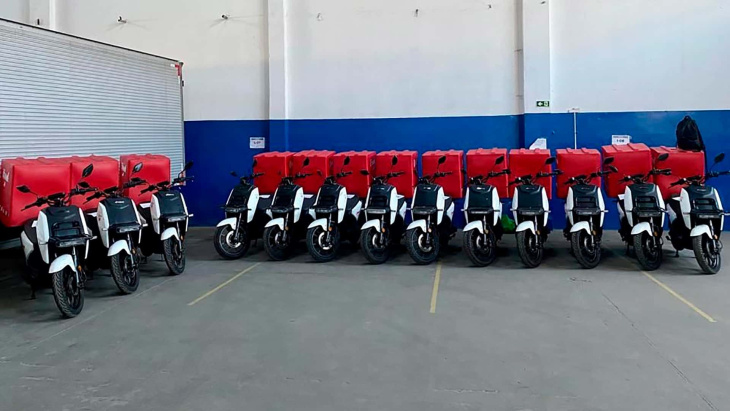 riba brasil prepara novo lote de scooters elétricas para o ifood