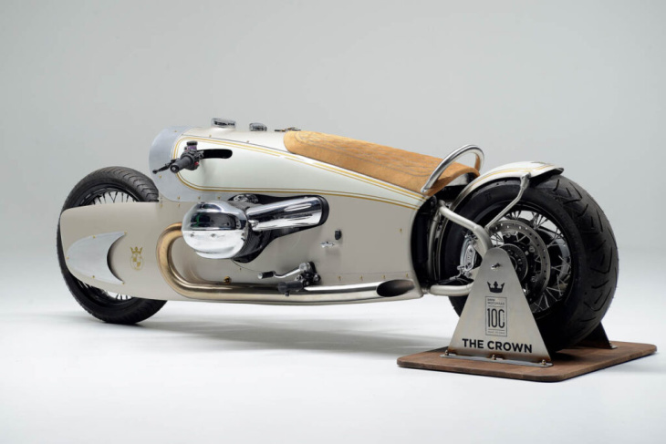a r18 customizada para coroar os 100 anos da bmw motorrad
