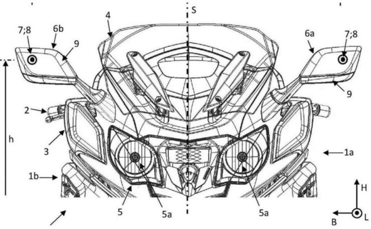 kymco patenteia tecnologia de radares em scooters