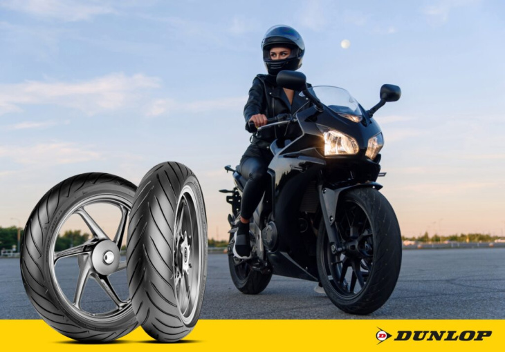 dunlop traz ao brasil dois novos modelos de pneus de moto