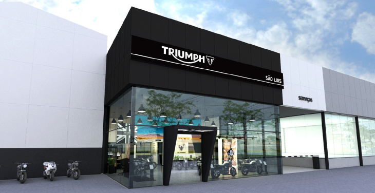 triumph expande rede com quatro novas lojas no brasil