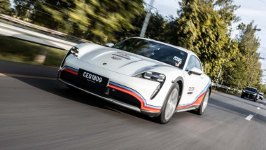 Porsche Taycan bate novo recorde de carros elétricos: 1.844 km em 30 horas