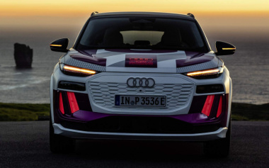 Novo Audi A6 E-Tron terá assinatura visual em LED configurável