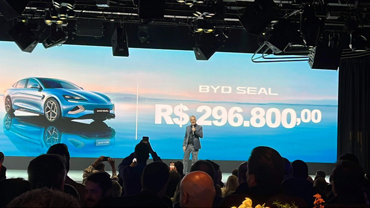 byd seal: sedã elétrico de luxo chega ao brasil - preço r$ 296.800