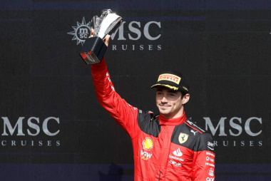Leclerc fixa meta “realista” para Ferrari na F1 2023: “Vice no Mundial de Construtores”