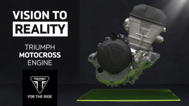 A Triumph revela o novo motor de motocross para 2024