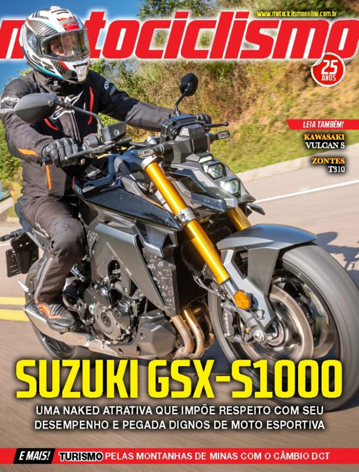 chegou a motociclismo 308; veja os destaques desta edição!