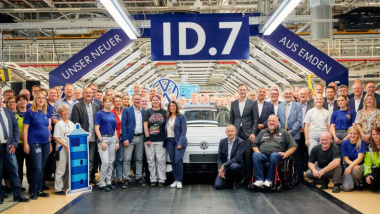 Volkswagen ID.7: sedã elétrico sucessor do Passat começa a ser produzido