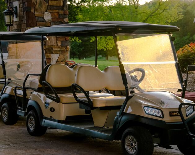 americanos adotam carrinhos de golfe elétricos como automóvel