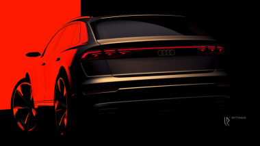 Novo Audi Q8 2025 tem primeira imagem revelada