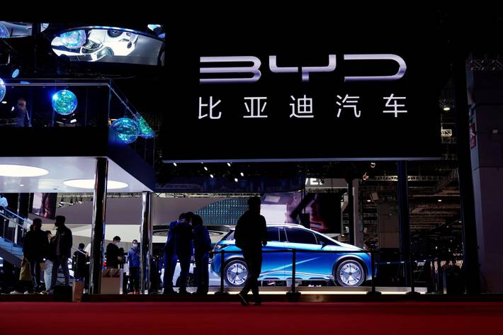 byd, montadora de carros elétricos da china, planeja compra da jabil, dos eua, em negócio bilionário