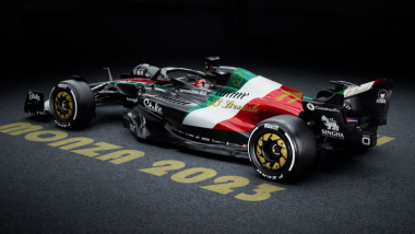 Alfa Romeo apresenta pintura especial ‘à moda da casa’ para C43 no GP da Itália de F1