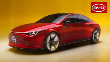 Mercedes-Benz usará baterias da BYD em seus novos carros elétricos
