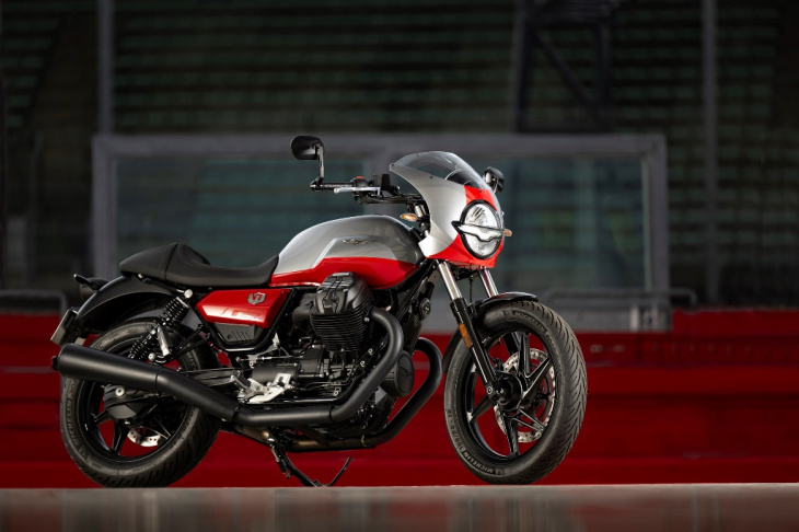 moto guzzi v7 stone corsa: uma esportiva clássica em edição especial
