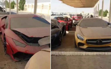 De Rolls Royces a Lamborghinis: supercarros são abandonados em Dubai. Veja vídeo!