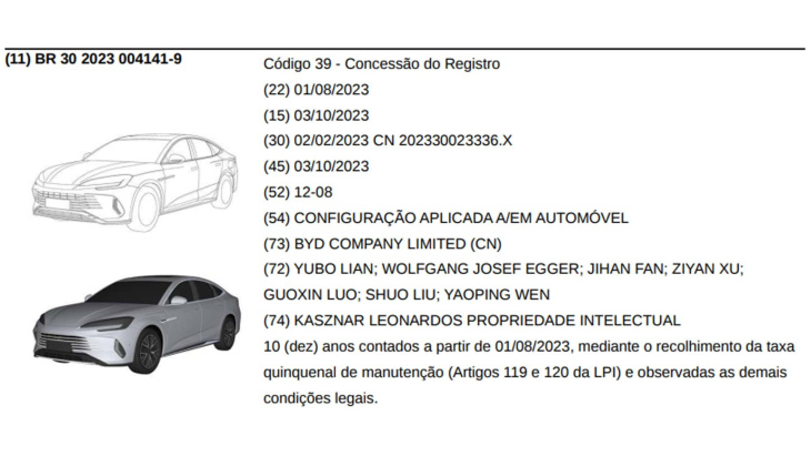 byd seal híbrido com até 1.300 km de autonomia é registrado no brasil