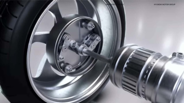 Hyundai apresenta transmissão para carros elétricos que dispensa eixos