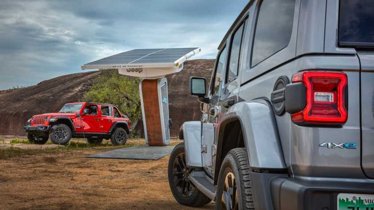 jeep wrangler será 100% elétrico e com extensor de alcance a partir de 2028