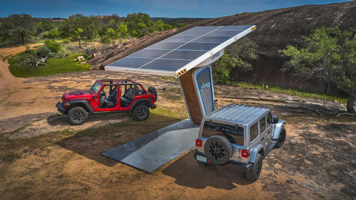 jeep wrangler será 100% elétrico e com extensor de alcance a partir de 2028