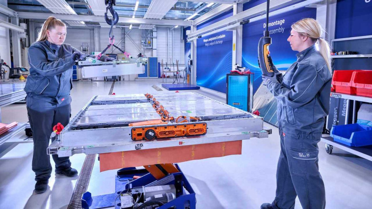volkswagen já produz baterias de módulo único em nova giga fábrica