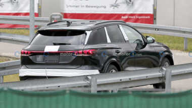 Audi Q6 E-Tron, que virá ao Brasil em 2024, é flagrado sem camuflagem