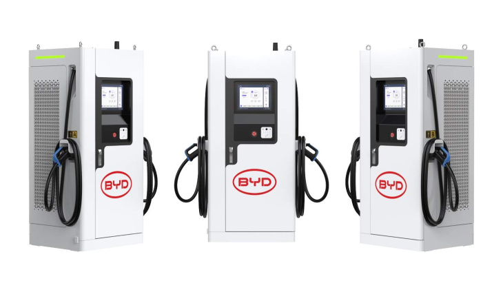 byd inicia vendas de carregadores rápidos para veículos eletrificados