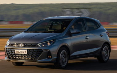 Hyundai HB20: carro mais vendido no último dia útil de 2023