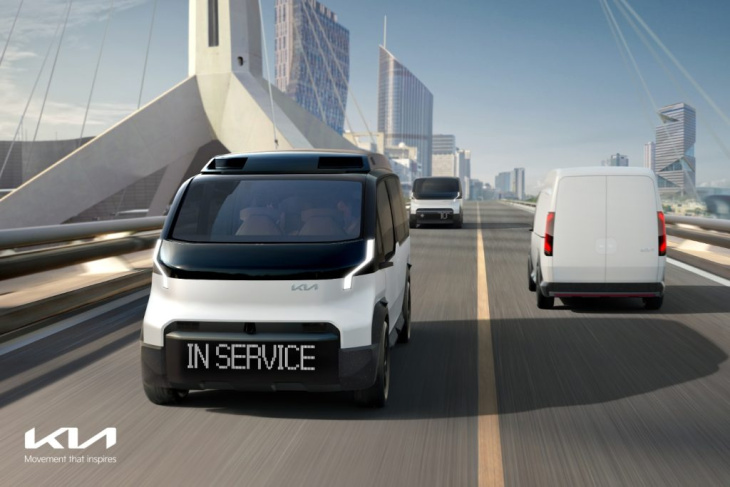 kia mostra futuro da mobilidade elétrica com nova gama de veículos comerciais
