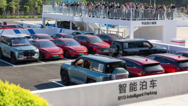 BYD mostra seu portfólio de tecnologias automotivas no 