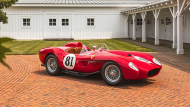 Ferrari 250 Testa Rossa 1958 pode arrecadar até US$ 38 milhões em leilão